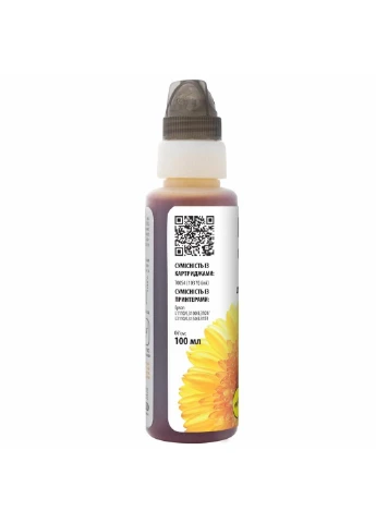Чернила (E103-693-1K) Barva EPSON L1110/L3100 (103) YELLOW 100 мл OneKey (247485024)