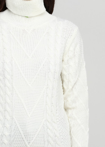 Молочний демісезонний светр William de Faye