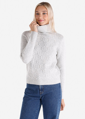 Світло-сірий зимовий светр Colin's