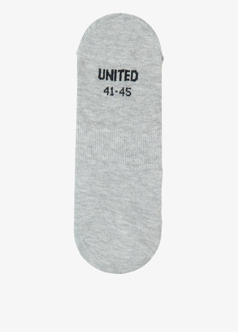 Серые носки UNITED4 однотонные (329059740)