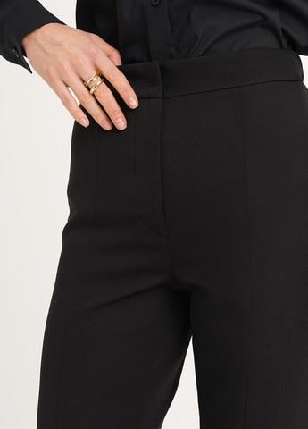 Черные кэжуал демисезонные клеш брюки KASTA design