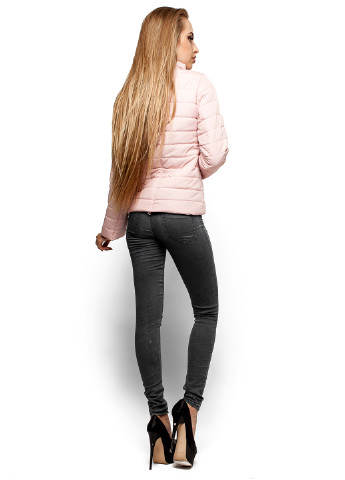 Блідо-рожева демісезонна куртка Karree