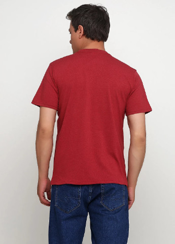 Темно-красная футболка Repair the world