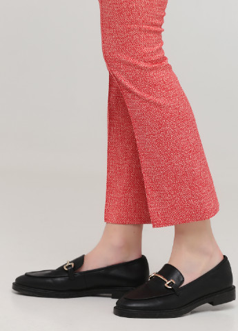 Красные кэжуал демисезонные укороченные, прямые брюки Drykorn