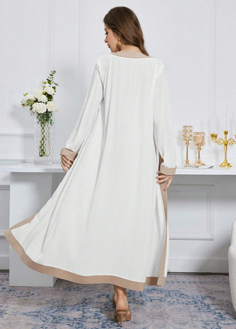 Комбінований демісезонний комплект (накидка, сукня) SHEIN