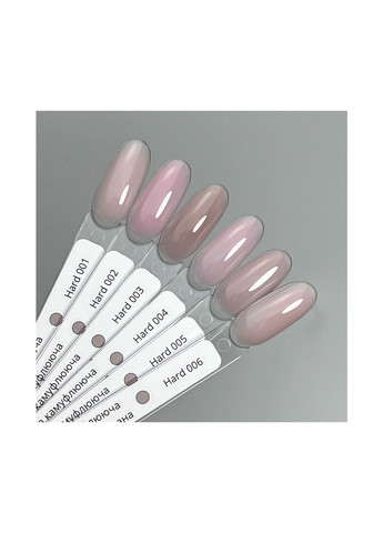 База для манікюру Hard Base 06 камуфлююча, напівпрозора, зміцнююча, 10 мл Izzy (363030499)