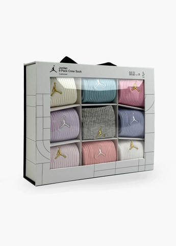 Комбинированные носки bj0810-782 Jordan однотонные (369766443)