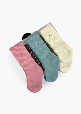 Комбинированные носки bj0810-782 Jordan однотонные (369766443)