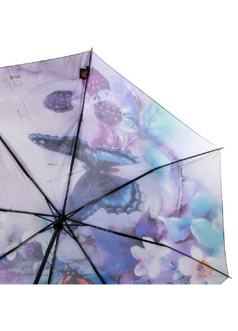 Жіночий складаний парасолька напівавтомат 103 см Lamberti (232989213)