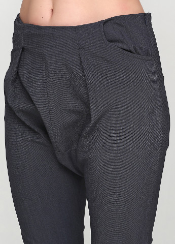 Темно-синие кэжуал демисезонные зауженные брюки MOONDUST