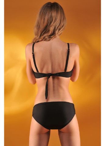 Комбинированный демисезонный купальник раздельный бикини Katrin