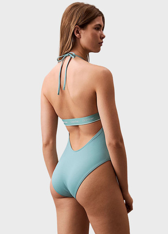 М'ятний літній купальник суцільний Calvin Klein