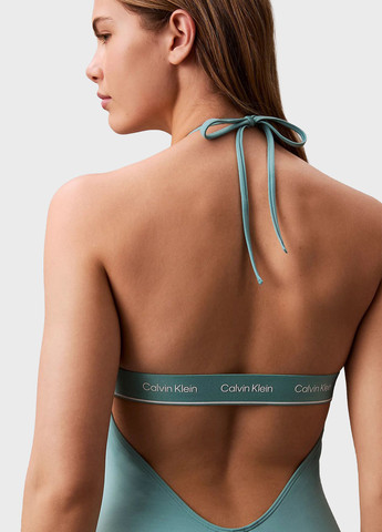 М'ятний літній купальник суцільний Calvin Klein
