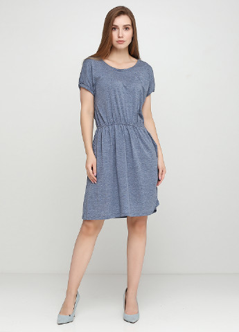 Синя кежуал сукня H&M меланжева