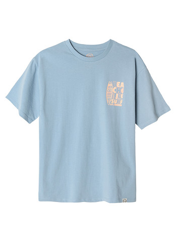 Серо-голубая летняя футболка Cool Club