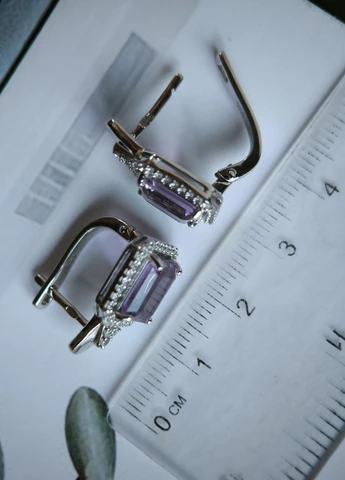 Серьги Silver Flame (354214401)