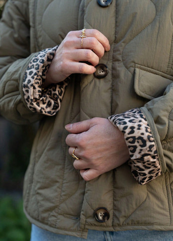 Бомбер SHEIN бейсбольний на гудзиках (364846633)