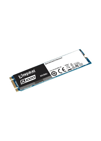 Внутрішній SSD A1000 480GB M.2 PCIe 3.0 x2 NVMe TLC (SA1000M8 / 480G) Kingston Внутренний SSD Kingston A1000 480GB M.2 PCIe 3.0 x2 NVMe TLC (SA1000M8/480G) комбіновані