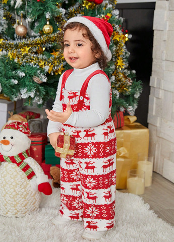 Комбинированный зимний костюм (гольф, комбинезон) брючный SHEIN