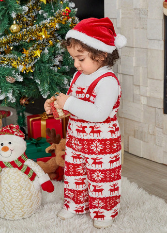 Комбинированный зимний костюм (гольф, комбинезон) брючный SHEIN