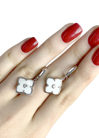 Сережки Silver Flame (132949798)