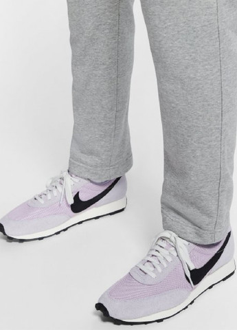 Серые спортивные демисезонные прямые брюки Nike