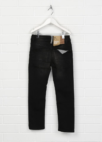 Черные демисезонные джинсы Kiabi