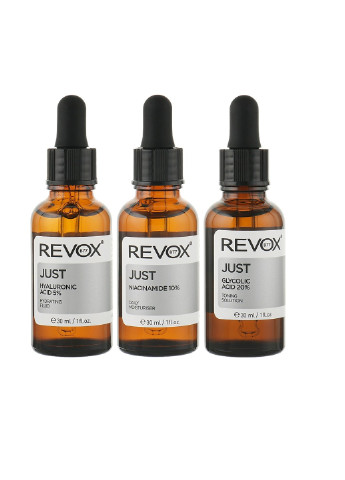 Набір сироваток для догляду за шкірою Oil Control 3*30 мл Revox (254289552)