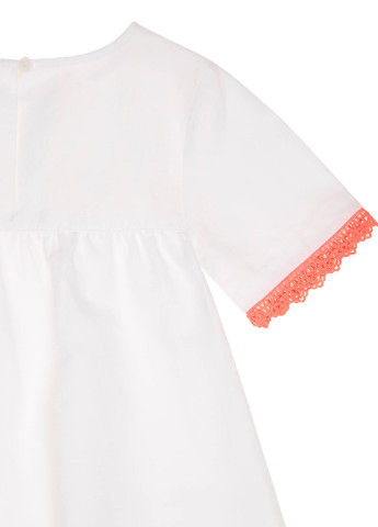 Белое платье United Colors of Benetton (135182924)