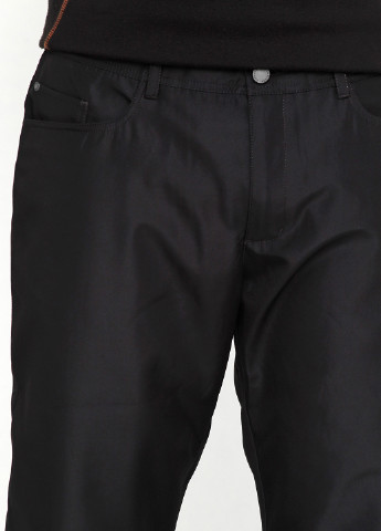 Черные кэжуал зимние прямые брюки Finn Flare