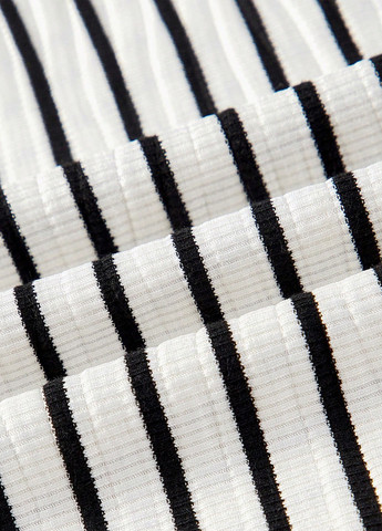 Чорно-білий кежуал сукня сукня-майка SHEIN в смужку