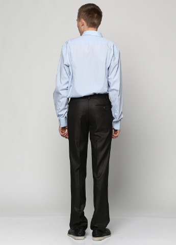 Черные кэжуал демисезонные прямые брюки Ravol