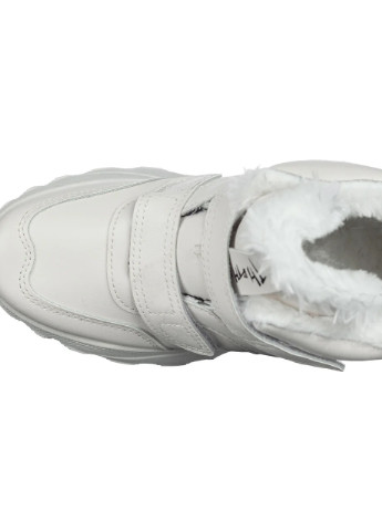 Бежеві зимовий кросівки жіночі бежеві зимові на хутрі еко шкіра b-419 Violeta
