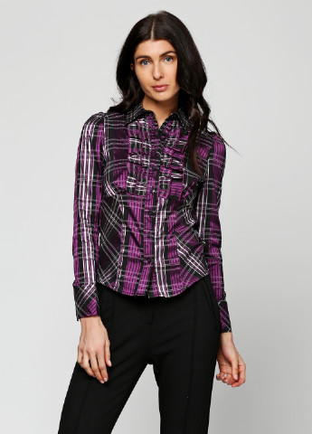 Фиолетовая демисезонная блуза Ravol