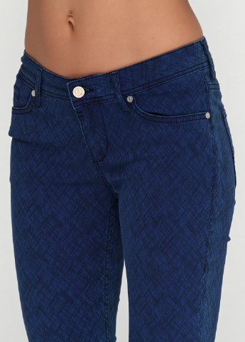 Синие демисезонные прямые джинсы Bogner