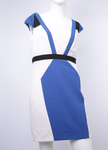 Комбинированное кэжуал платье Vero Moda колор блок