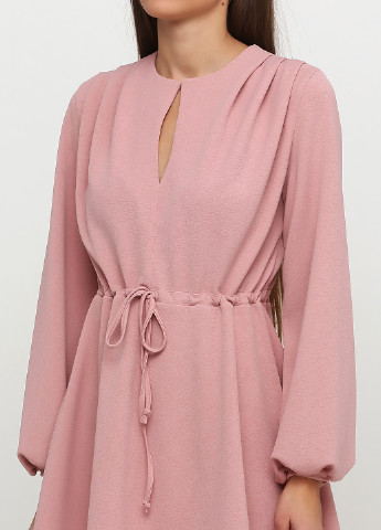 Рожева кежуал сукня кльош Gepur