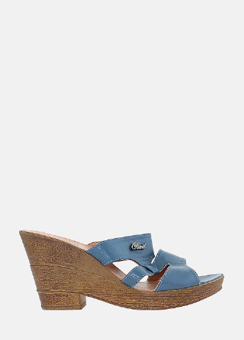 Синие шлепанцы roбелка 29 синий Olevit