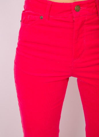 Розовые кэжуал демисезонные прямые брюки Courage.b