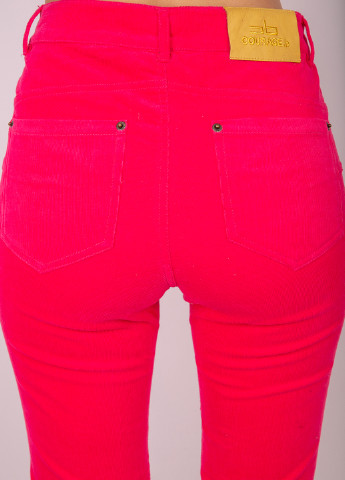 Розовые кэжуал демисезонные прямые брюки Courage.b