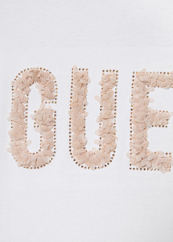 Біла літня футболка Guess