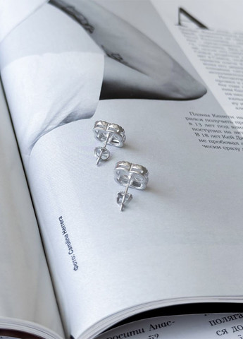 Серьги Silver Flame (295365818)