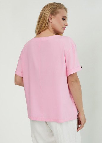 Светло-розовая летняя блуза Miledi