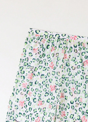 Комбінований літній купальник (ліф, трусики, штани) роздільний, бікіні, топ SHEIN