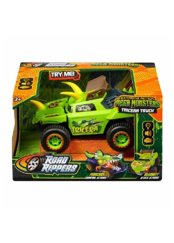 Машина Mega monsters Tricera моторизована (20112) Road Rippers (254077533)