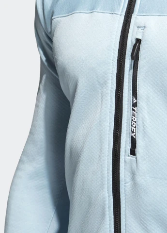 Блакитна демісезонна куртка adidas