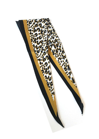 Элегатный леопардовый платок на шею, 116*32см Mulberry (220046497)