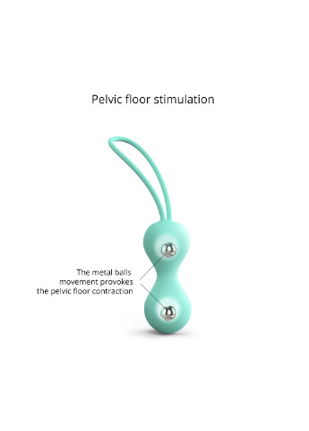 Вагінальні кульки JOIA - ENJOY MINT Love To Love (254885539)