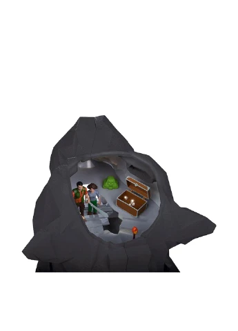 Приключения в джунглях (55 эл.) однотонный бежевый Play Tive (203430679)