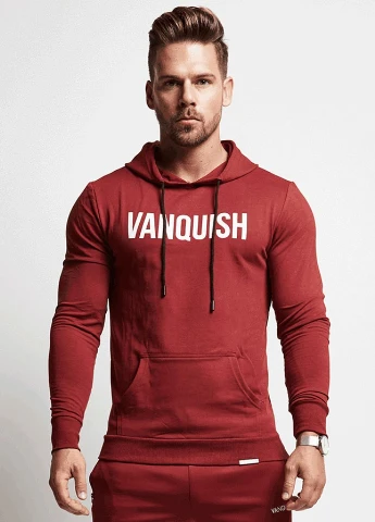 Красный демисезонный красный мужской спортивный костюм VQH